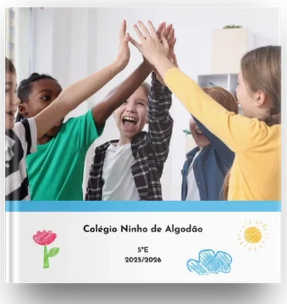 Capa de &aacute;lbum personalizado C&eacute;u Azul