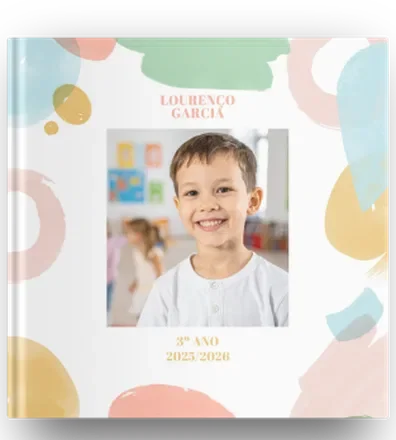 Capa de &aacute;lbum personalizado C&eacute;u Azul