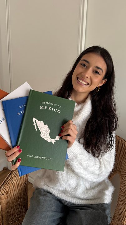 Cliente da Céu Azul com o seu álbum